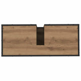Bathroom Cabinet Artisan Oak 80 x 33 x 60 cm Engineered Wood 883638