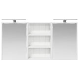 Bathroom Cabinet Set 3 pcs 126 x 16 x 62.5 cm Engineered wood 3403832