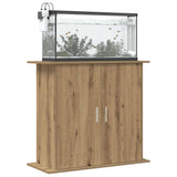 Aquarium Stand Artisan Oak 81x36x73 cm Engineered Wood 857279
