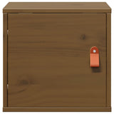 Wall Cabinet Honey Brown 31.5x30x30 cm Solid Wood Pine 818361