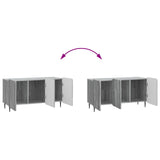 TV Cabinet Grey Sonoma 99 x 34.5 x 52 cm Engineered Wood 894491