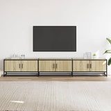TV Cabinet Sonoma Oak 240x35x41 cm Engineered Wood 3300796