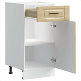 Kitchen Base Cabinet Porto Sonoma Oak Engineered Wood 853950