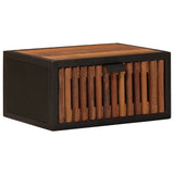 Handmade Bedside Cabinet Natural 40 x 30 x 20 cm 42020088