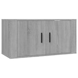 Wall Mounted TV Cabinet Grey Sonoma 80x34.5x40 cm 816630
