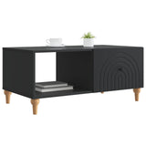 Coffee Table Black 90 x 50 x 40 cm Engineered Wood 894266