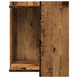 Cat Litter Box Enclosure Old Wood 42x42x51 cm Engineered Wood 857749