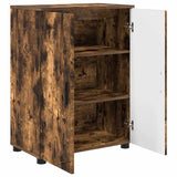 Bathroom Cabinet with Storage Smoked Oak 60 x 35 x 80 cm 883309