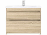 Bathroom Furniture Set Sonoma Oak 81 x 40 x 84.5 cm 3404268