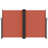 ZNTS Retractable Side Awning Terracotta 160x600 cm 4004633