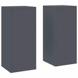 Plant Stand 2 pcs Anthracite 24 x 24 x 55 cm Steel 865815