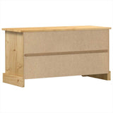 TV Cabinet Corona 100x40x52 cm Solid Wood Pine 4005667
