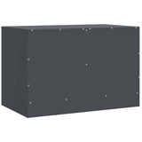 TV Cabinets 2 pcs Anthracite 67x39x44 cm Steel 841636