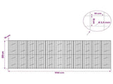 Gabion with 3.5 mm Wire and 10x10 cm Mesh 550x10x200 cm 3463061