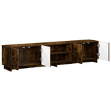 TV Stand 180 x 34.5 x 40 cm Smoked Oak Engineered Wood 8011500