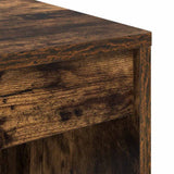Desk Smoked Oak 90 x 40 x 76 cm 869398