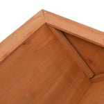 ZNTS Planter 90x55x56 cm Firwood 47241