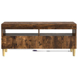 LED TV Cabinet Smoked Oak Engineered Wood 896770