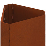 Fire Bowl Rusty 50 x 43 x 52 cm Weathering Steel 858951