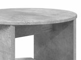 Side Cabinet Concrete Grey Engineered Wood 899837