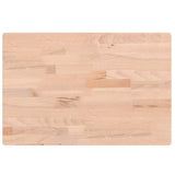 Basin Shelf Wall Mounted Steel and Solid Wood Beech 3302356