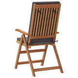 Garden Chair 4 pcs Brown and Grey 57 x 71.5 x 104 cm 3375766