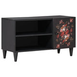 Storage Cabinets Multicolour 80 x 31.5 x 46 cm Solid Mango Wood 4018715