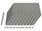 Pool Ground Mat 24 pcs Grey 8.64 m EVA Foam 3433277