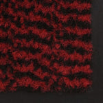 Dust Control Mat Rectangular Tufted 120x180 cm Red 132720