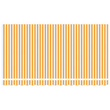 Retractable Awning Yellow and White 400 x 200 cm 3329788