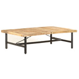 Coffee Table 142x90x42 cm Solid Mango Wood 320653