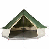Family Tent Tipi 10-Person Green Waterproof 94594