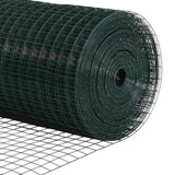 Welded Wire Fence Green 0.4 x 100 m Steel 42005125