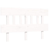 Senior Bed without Mattress White 120x200 cm Solid Wood 3195412