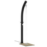 Solar Shower with Shower Head 20 L PVC, ABS, Zinc Alloy Black 42039810
