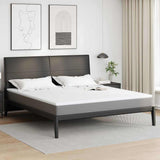 Mattress Topper White 180 x 200 x 3.5 cm Jaquard Fabric 4106218