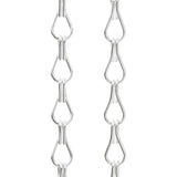 Chain Door Fly Screen 100x200 cm Aluminium 4010014