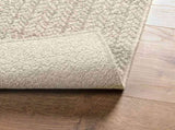 Rug ZIZUR Cream 240x340 cm Jute Look Indoor and Outdoor 4010370
