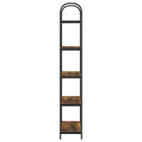 Bookshelf Smoked Oak 80 x 30 x 183 cm Engineered wood 879889