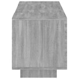 TV Cabinet with LED Lights Grey Sonoma 160x35x40 cm 815727