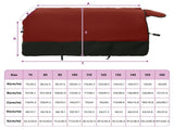 Horse Blanket Bordeaux and Black 85 cm Polyester 42013058
