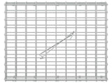 Gabion with 3.5 mm Wire and 5x5 cm Mesh 50x10x50 cm 3462019