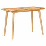 Dinning Table Natural 100 x 55 x 75 cm Solid Mango Wood 4104621