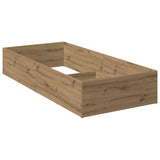 Bed Surround for Adjustable Bed Base Artisan Oak 70 x 200 cm 8021814