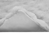 Anti-Slip Faux Rabbit Fur Blanket Olite Grey 240 x 270 cm 42021812