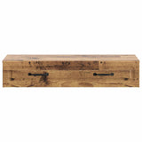 Wall-Mounted Side Table Old Wood 87.5 x 34.5 x 17 cm 899353