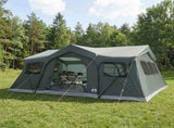 Family Tent Army Green 487 x 340 x 216 cm Polyester and Steel 42028676