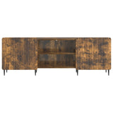 TV Cabinet Smoked Oak 150 x 31 x 52 cm Engineered Wood 894460