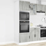 Oven Cabinets 2 pcs Kalmar Grey Sonoma Engineered Wood 3315047