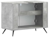 Bathroom Sink Cabinet BREDA Concrete Grey 59.5 x 31.5x 59 cm 897448
